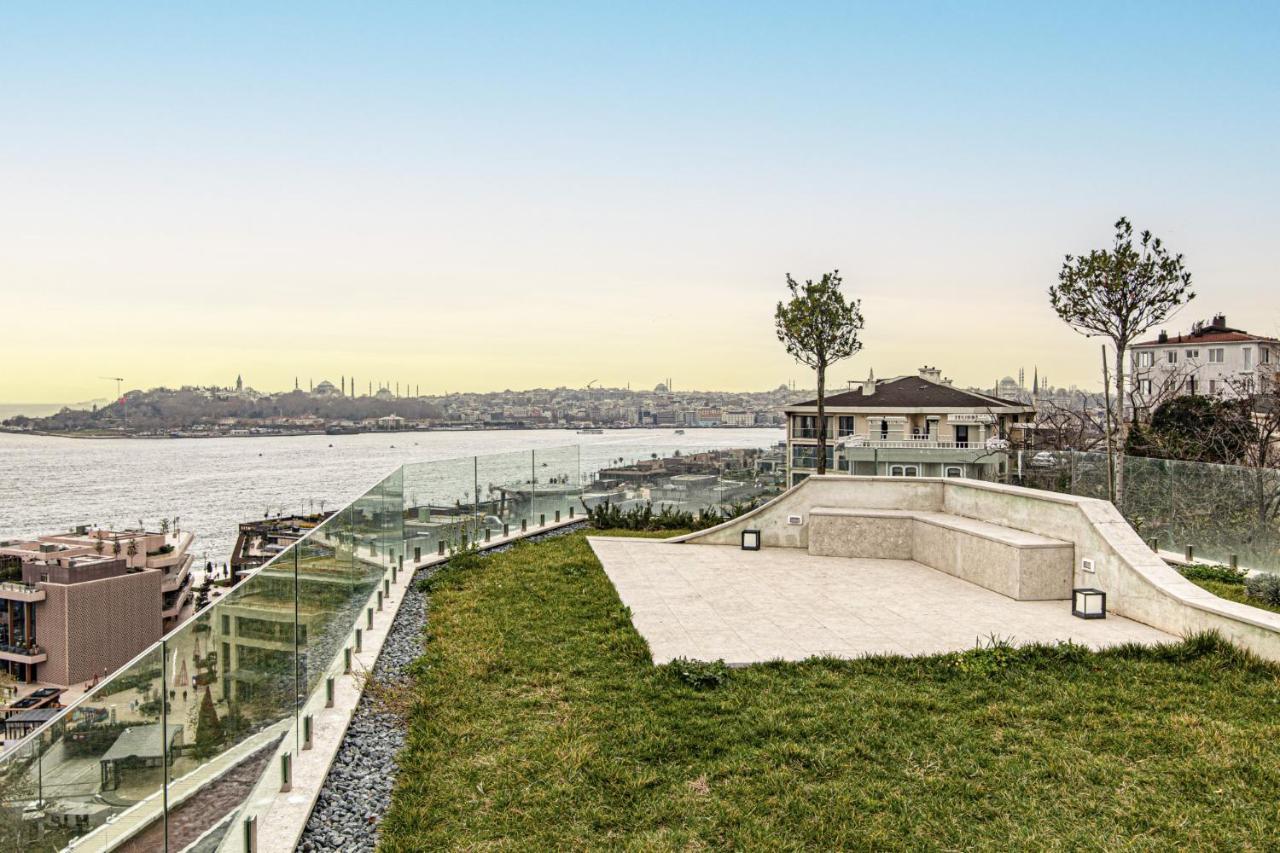 Flat With Panoramic Bosphorus View In Cihangir Istambul Extérieur photo