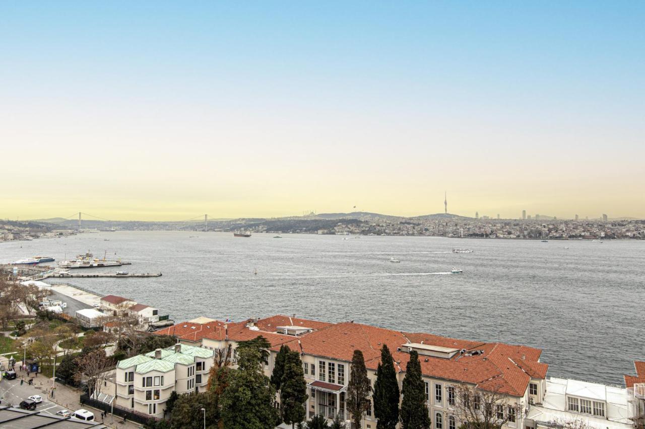 Flat With Panoramic Bosphorus View In Cihangir Istambul Extérieur photo